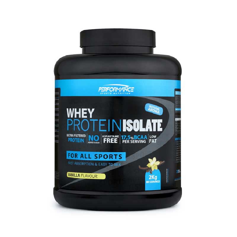 Performance Whey Protein Isolate Vanilla 2kg