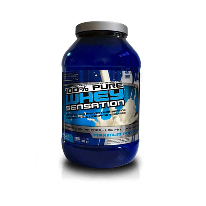 First Class 100% Whey Sensation Vanilla 900gr