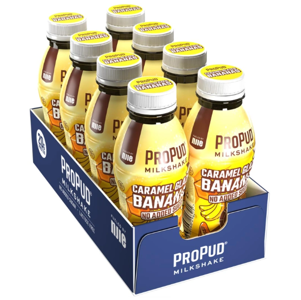 NJIE Propud Shake Caramel Glazed Banana 8x330ml