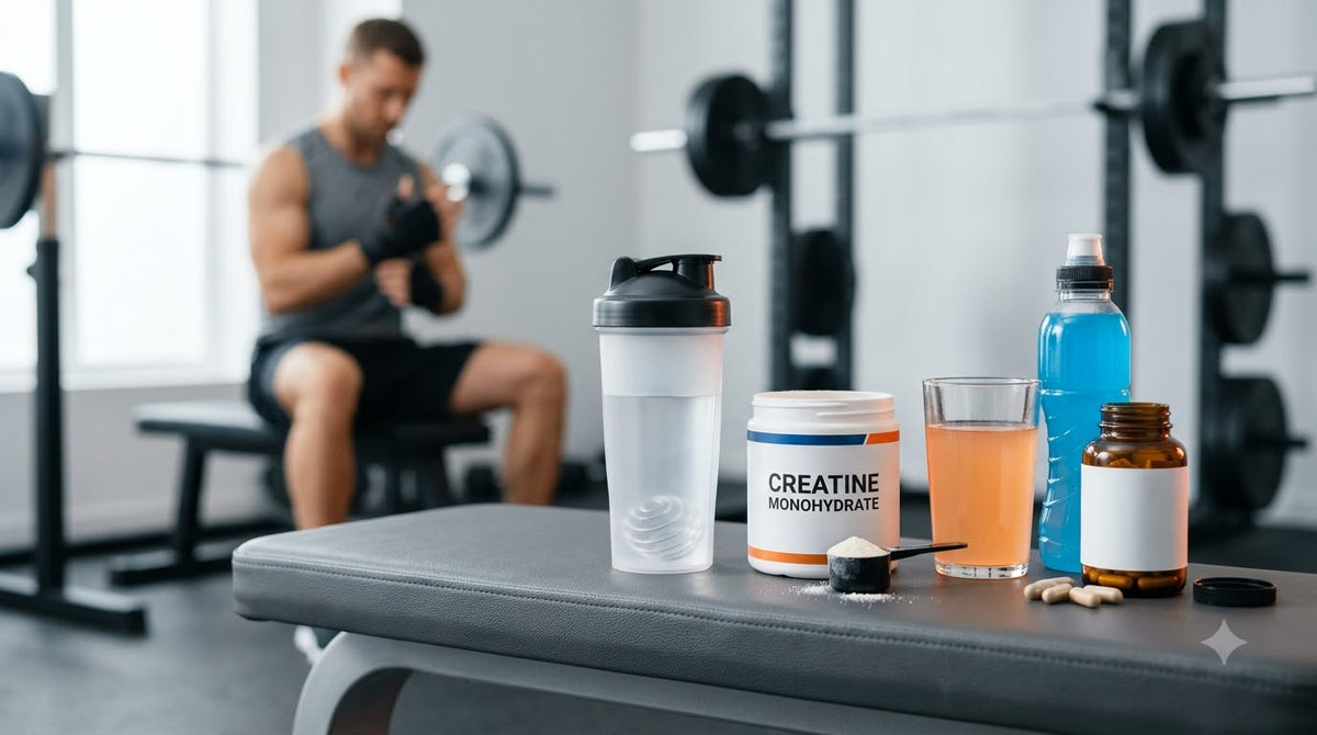 Complete supplement stack for beginners to support fitness goals, muscle growth, and recovery with Performance sports nutrition.