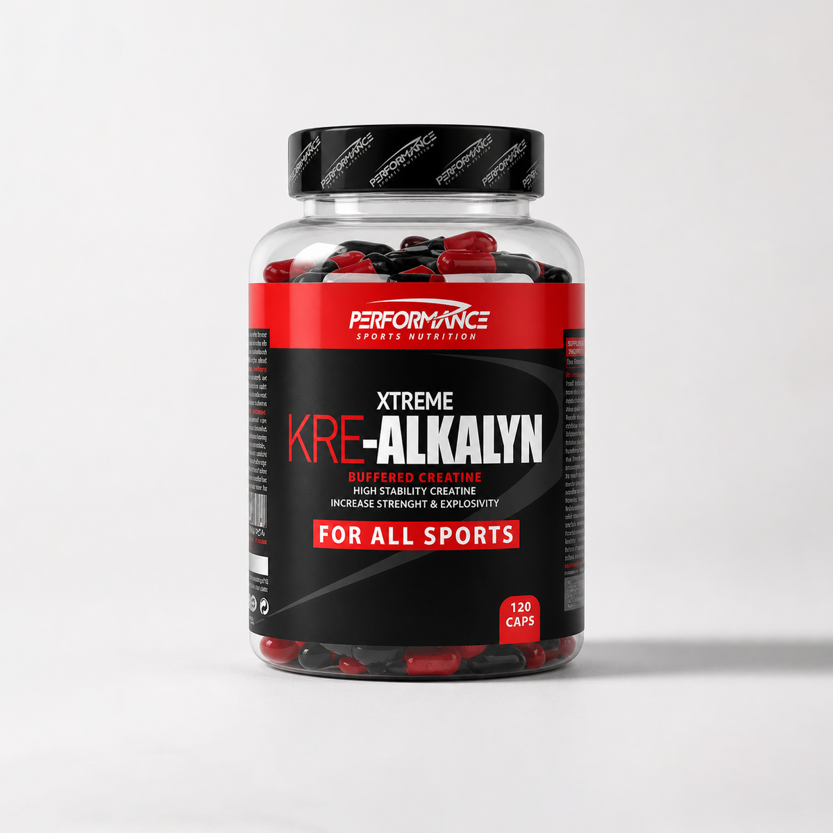 Creatine supplement by Performance to support muscle strength, power, and workout performance.