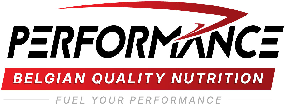 Performance brand logo representing sports nutrition products for fitness, strength, energy, and workout recovery.