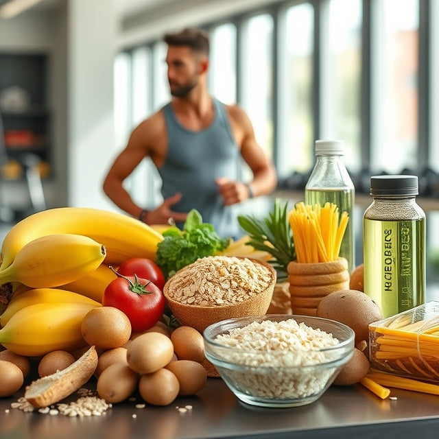 Carbohydrate-rich foods for workout performance and training