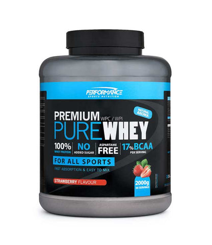 Performance Premium Pure Whey Strawberry 2kg