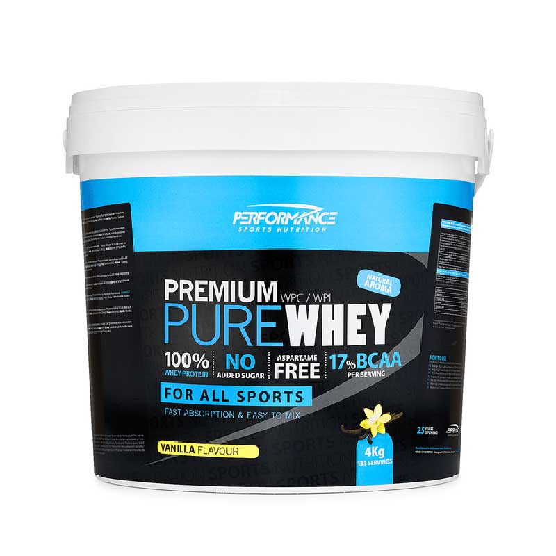 Performance Premium Pure Whey Vanilla 4kg