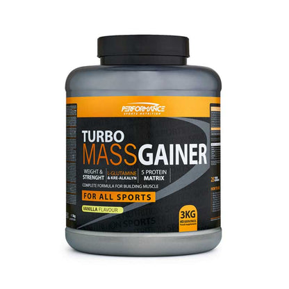 Performance Turbo Mass Gainer Vanilla 3kg