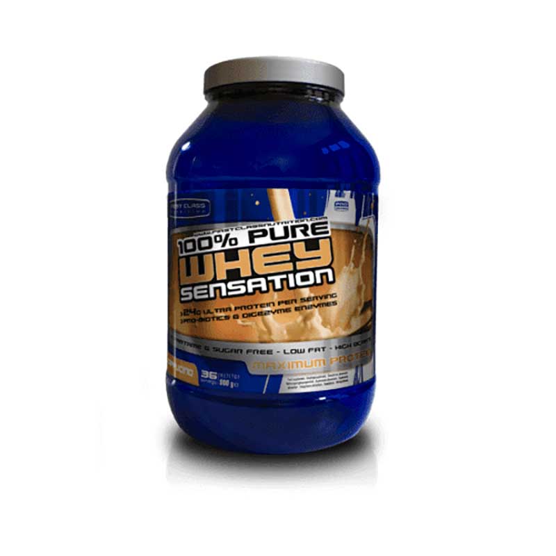 First Class 100% Whey Sensation Cappuccino 900gr