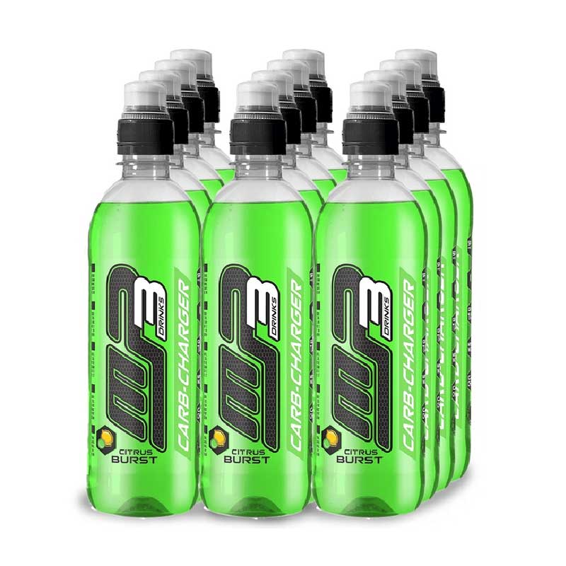 MP3 Sports Drinks Carbocharger Lemon 12x500ml