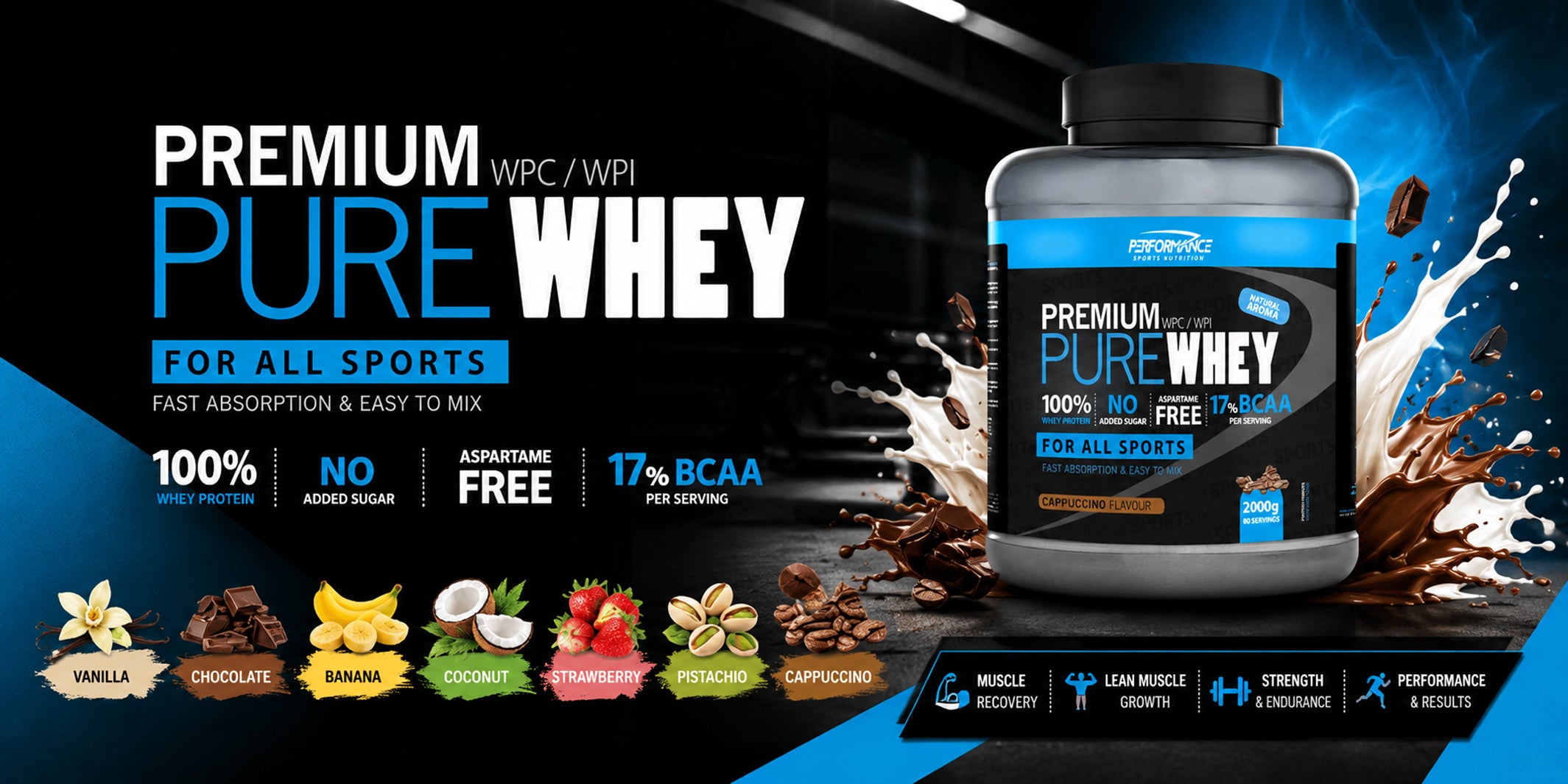 Performance Sports Nutrition Premium Pure Whey