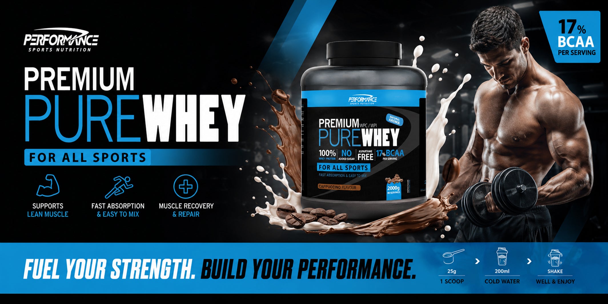 Performance Sports Nutrition Premium Pure Whey